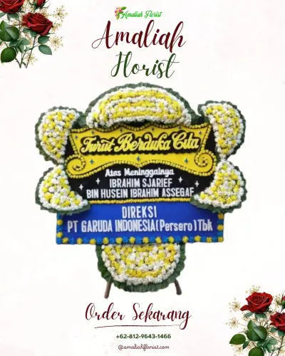 Papan Bunga Duka di Gelarmendala